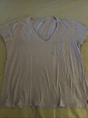 Madewell Light Lavender Relaxed Crewneck Tee